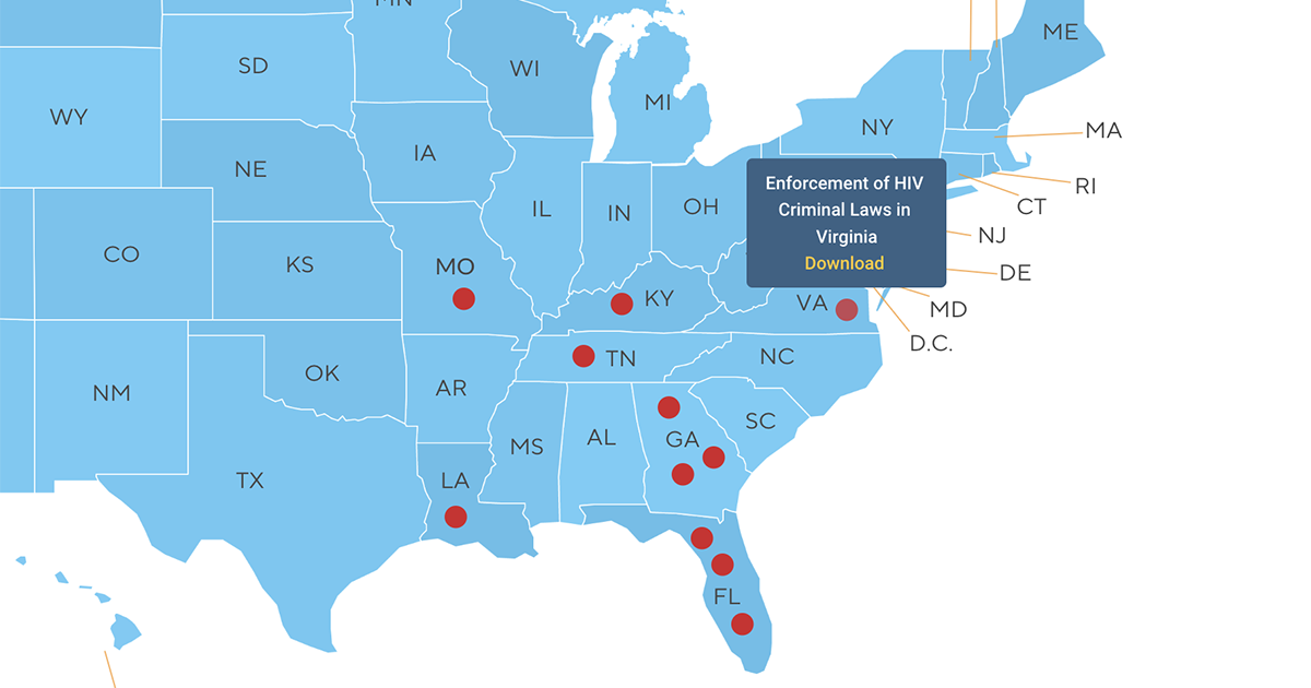 Hiv Criminalization In The U S The Williams Institute